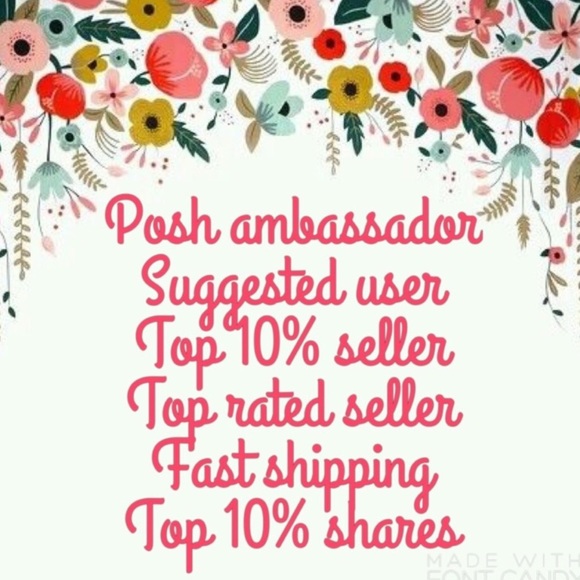 🌟SHOP WITH CONFIDENCE, I’M A POSH AMBASSADOR! 🌟 - Picture 1 of 4